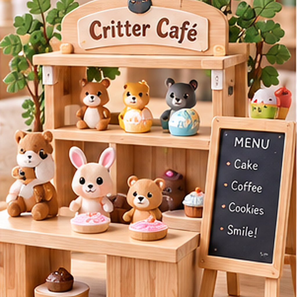 mypawvoi® Critter Café Pretend Play Set