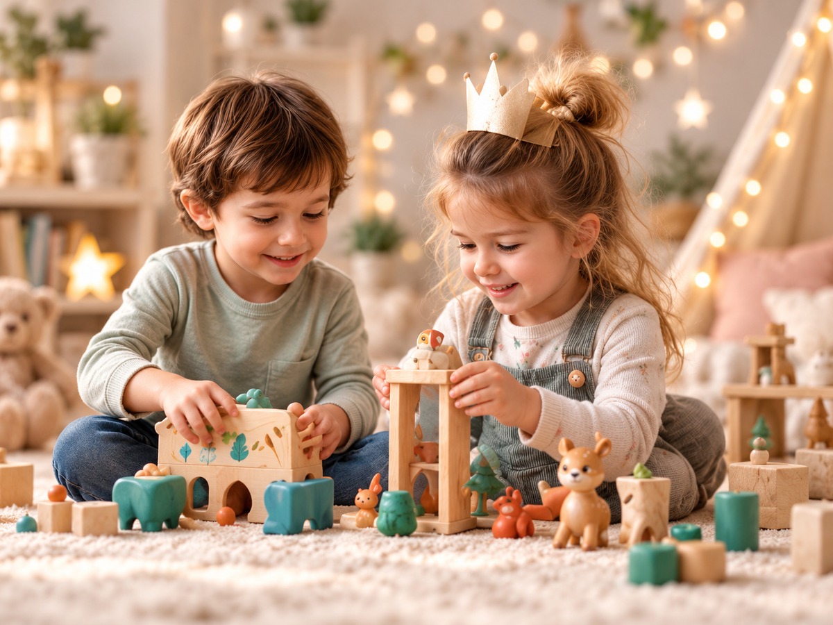 Children enjoying imaginative play