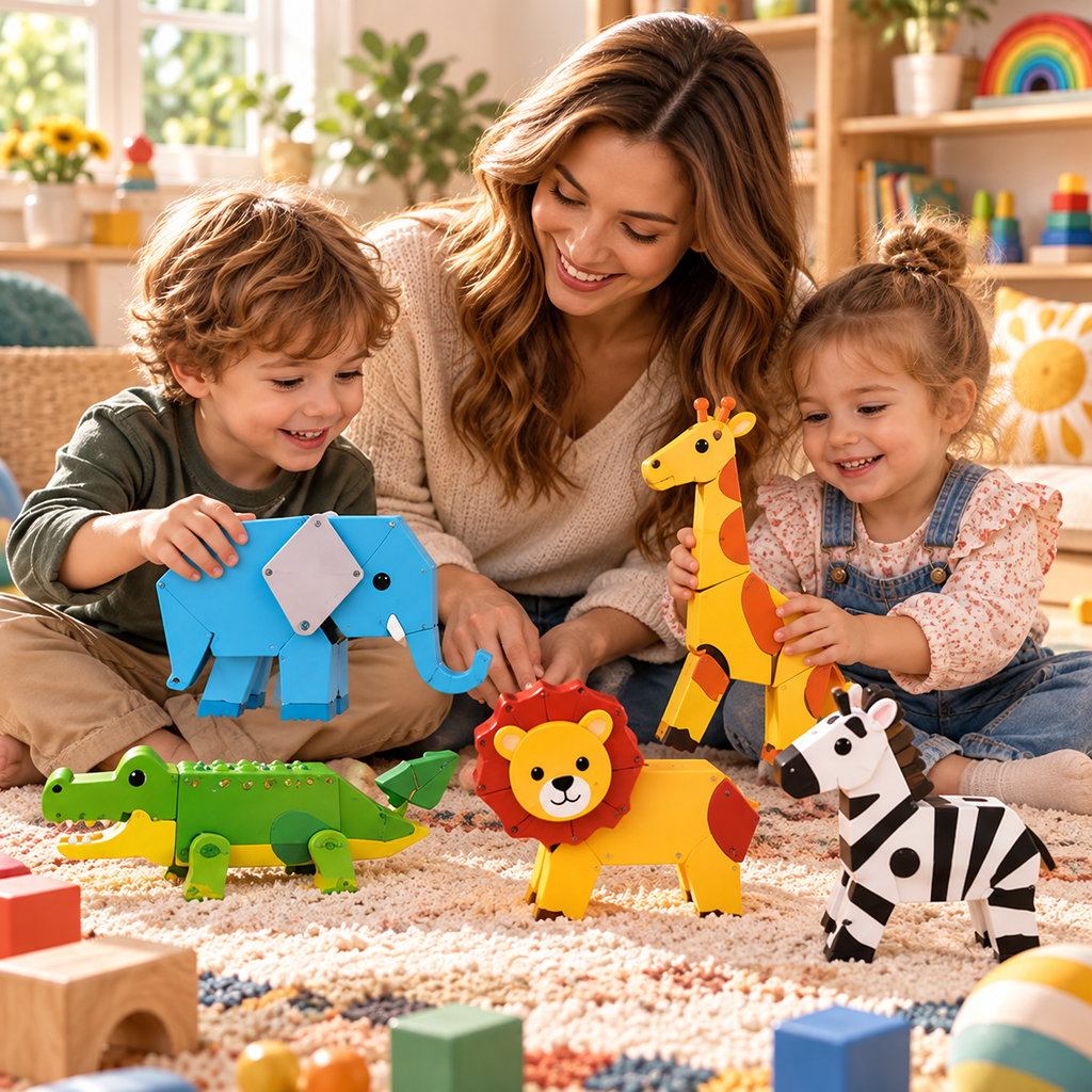 mypawvoi® ShapeSafari™ Magnetic Animal Puzzle